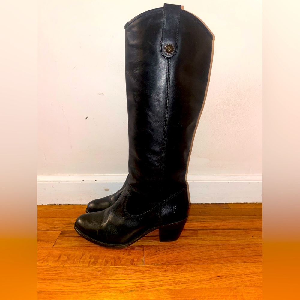 FRYE Jackie Button-SME Boot- Black